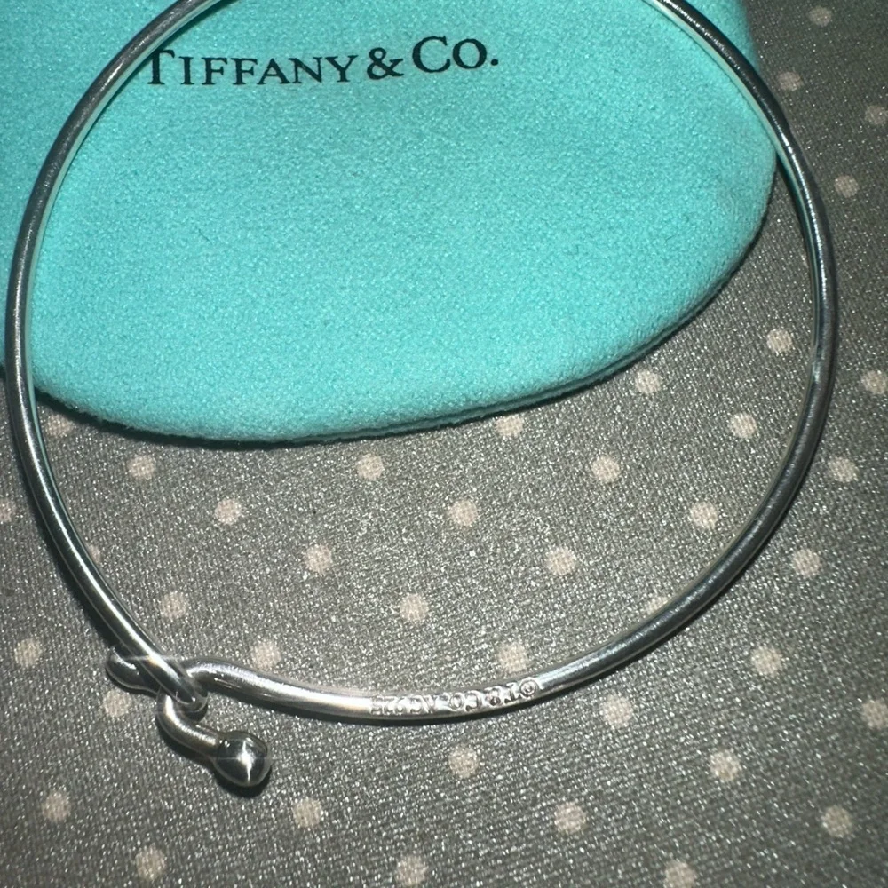 Tiffany & Co. Hook Bangle 925 Bracelet - Picture 12 of 13